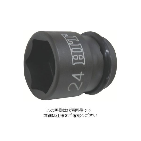 東邦工機 HIT 3/8インチ角インパクトソケット(6角) 15mm P3H15 1個 814-5875（直送品）