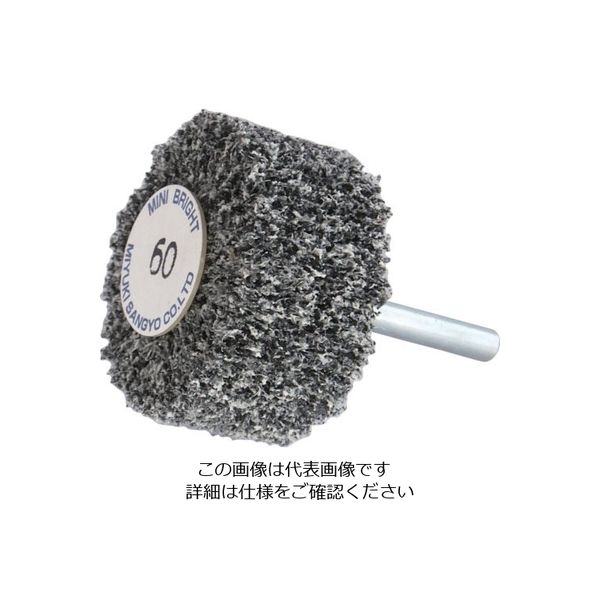 ミユキ産業 ミユキ ブライトミニ 50X25X6 60# BM50251-60 1セット(5個) 828-4503（直送品）