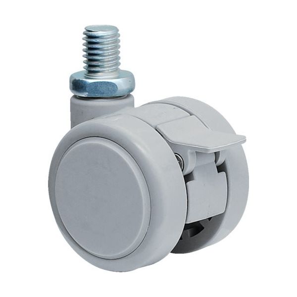 東海キャスター 東海 デザインキャスター ライトグレー40径 TF40N10SL-19 1個 132-9852（直送品）