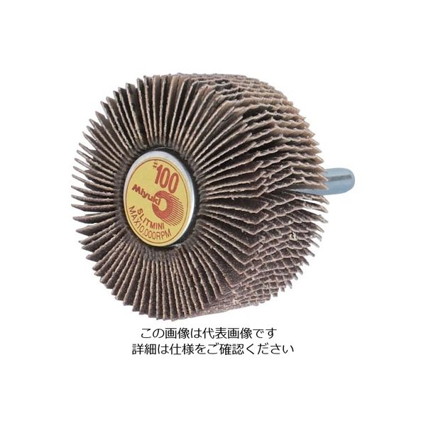 ミユキ産業 ミユキ スリットミニ 50X25X6 100# SM5025-100 1セット(5個) 828-4960（直送品）