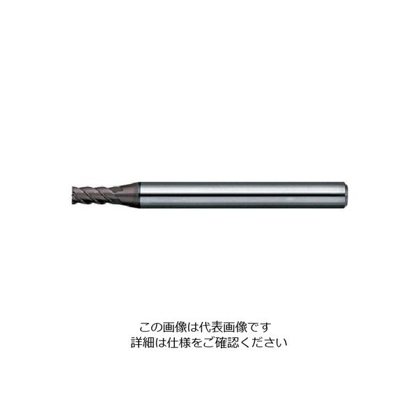 日進工具 NS 高硬度用4枚刃スクエアEM Φ2X4 MHDH445 2X4 1本 697-3515（直送品）