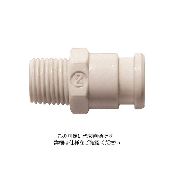 日東工器 日東 キューブカプラ相手側取付サイズRc1/8(65222) SPC-10PM-IVR POM NBR 1個 128-9140（直送品）