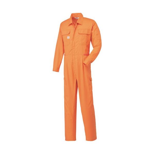 山田辰 AUTOーBI つなぎ服2300ー003オレンジーLL 2300-003-LL 1着 136-8287（直送品）