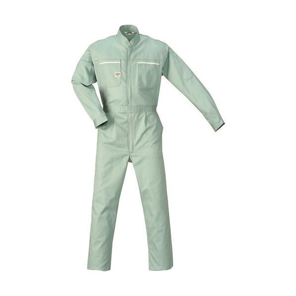 山田辰 AUTOーBI 防縮つなぎ服2500ー102アースグリーンーL 2500-102-L 1着 137-0711（直送品）