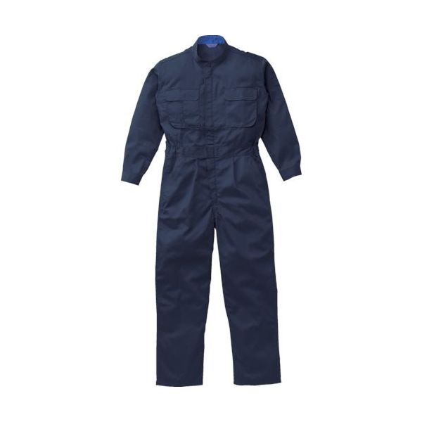 山田辰 AUTOーBI つなぎ服50000ー001ネイビーブルーー4L 50000-001-4L 1着 824-6062（直送品）