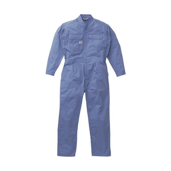山田辰 AUTOーBI つなぎ服3650ー004スカイブルーー5L 3650-004-5L 1着 136-8283（直送品）