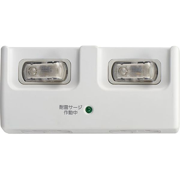 朝日電器 耐雷個別ＳＷタップ　２個口　ホワイト A-S200SW(W) 1個（直送品）