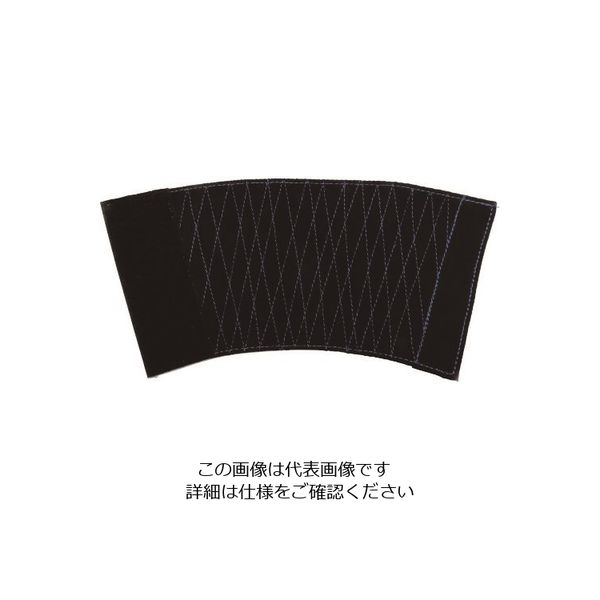 日進ゴム 日進 Cー自力 手甲(マジック付)N 黒 中(M) TEMBK-M 1双 162-3687（直送品）