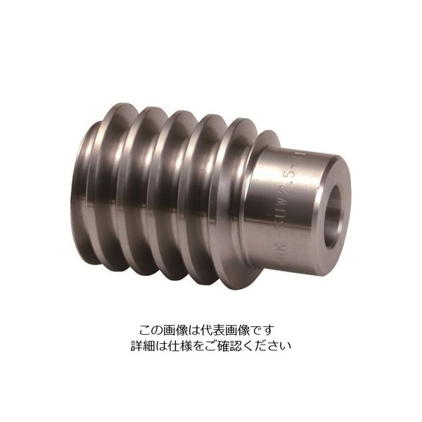 小原歯車工業 KHK ステンレスウォームSUW3ーR1J20 SUW3-R1J20 1個 140-8167（直送品）