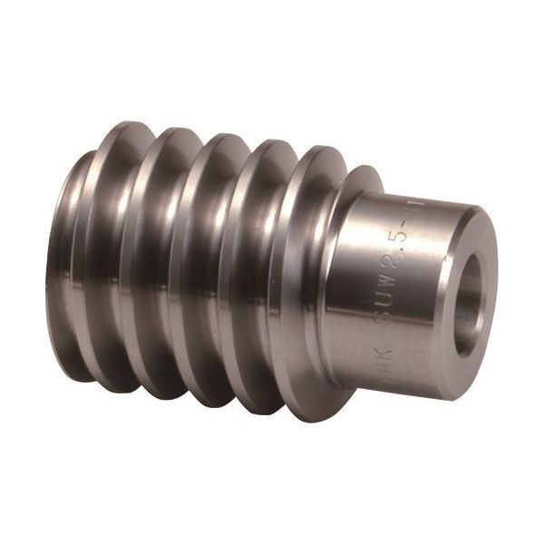 小原歯車工業 KHK ステンレスウォームSUW2.5ーR1 SUW2.5-R1 1個 127-9683（直送品）