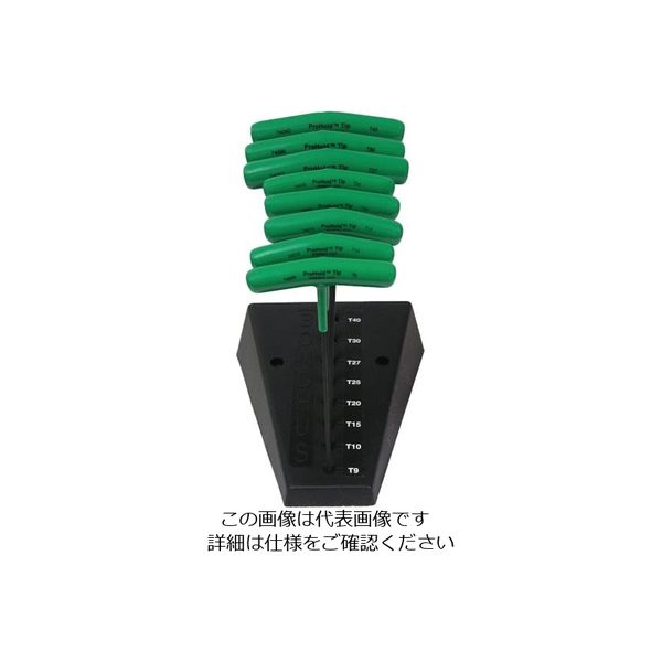 ボンダス プロホールド[[R]]トルクス[[R]](ネジつかみ機能付Tーハンドル) セット8本組(T9ーT40) PHTTHX8（直送品）