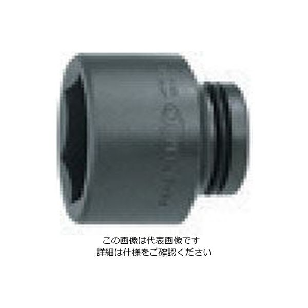 水戸工機 ミトロイ 3/4 インパクトレンチ用 ソケット 7/8 (P6ー7/8) P628BI 1個 817-5240（直送品）