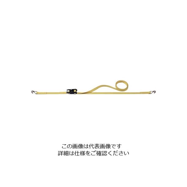 明大 ロックスリング ばく ベルト荷締機 L-100F（0.5mX4m） L-100F 1個 851-9545（直送品）