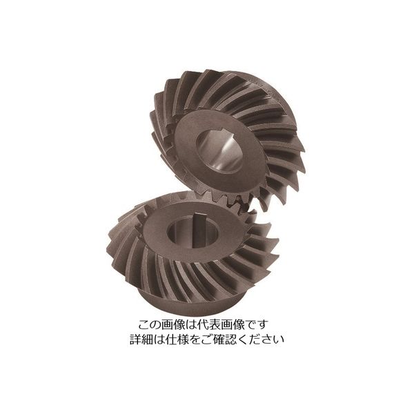 小原歯車工業 KHK 完成スパイラルマイタMMSA4ー20L MMSA4-20L 1個 126-3934（直送品）
