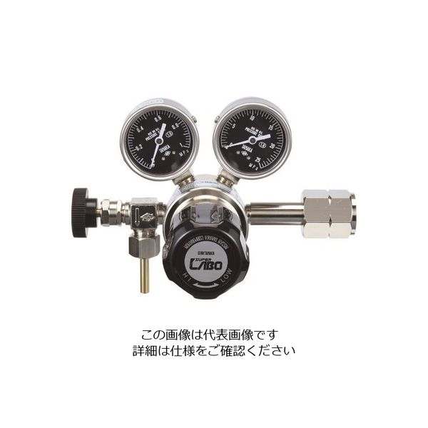 日酸TANAKA 分析・研究向け圧力調整器 SーLABOII 入口高圧用、ボンベ用LAB1ー1534V QAN95994 1台（直送品）