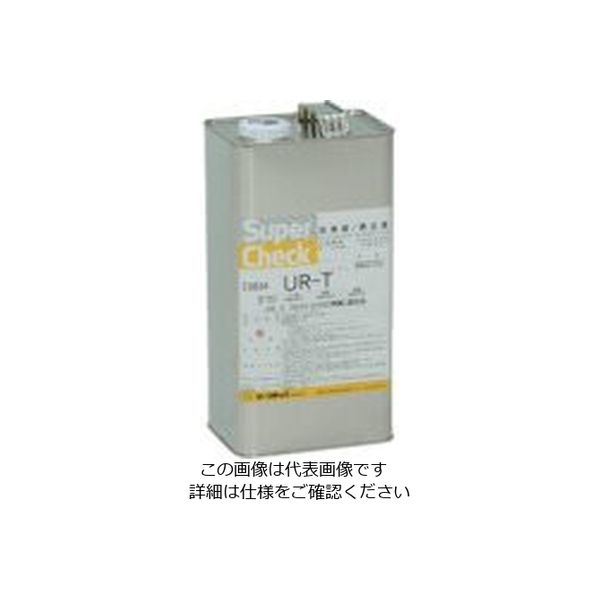 マークテック MARKTEC スーパーチェック 洗浄液 URーT 4L缶 C002-0023034 1缶 120-4154（直送品）