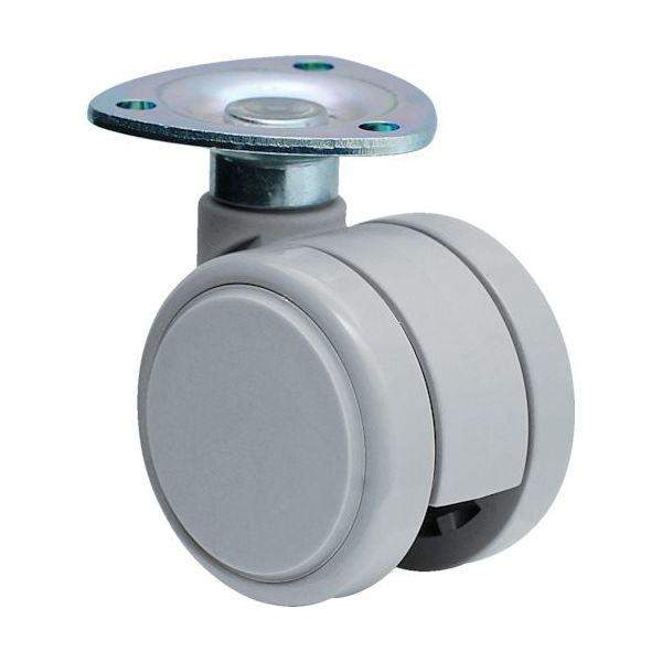 東海キャスター 東海 デザインキャスター ライトグレー50径 許容荷重60kgf TF50 1個 133-1407（直送品）