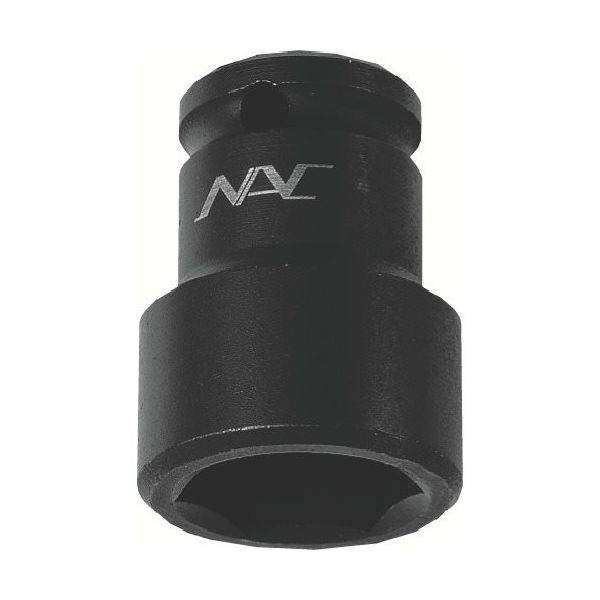 長堀工業 ナック ソケット ショートタイプ 6PT 差込角9.52x対辺17mm 317 1個 853-0892（直送品）