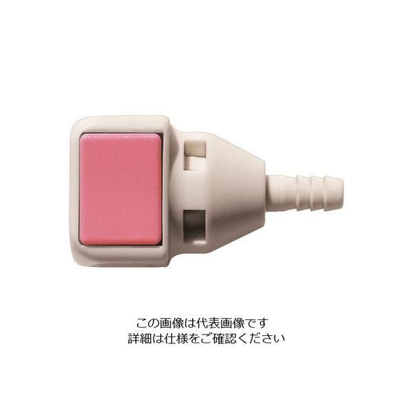 日東工器 日東 キューブカプラ相手側取付サイズ内径φ4チューブ SPC-04SH-PNK POM NBR 1個 129-0731（直送品）