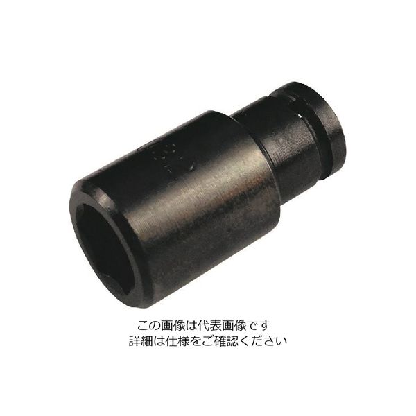 近江精機 近江 差込四角12.7 ショートソケット H22 全長43 OS4B-H22-43 1本 129-5317（直送品）