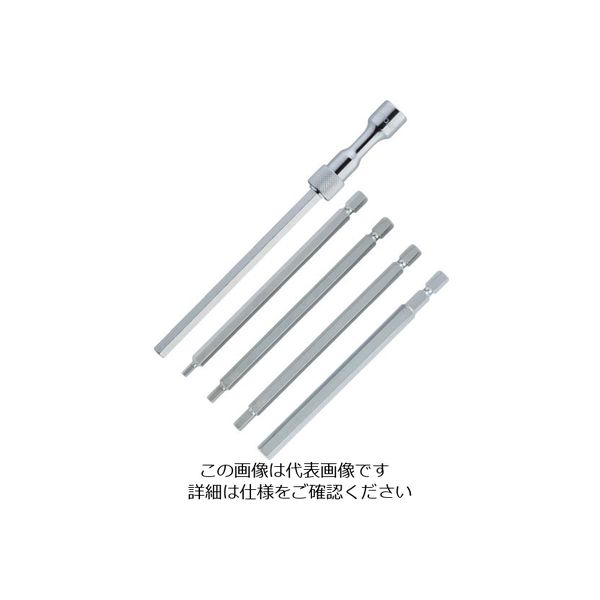 水戸工機 ミトロイ T型ホローレンチ差替式ビットホルダーソケットビットS3BHー150L THC-3BH-150S 1セット（直送品）