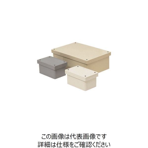 未来工業 未来 防水プールボックス(カブセ蓋)長方形 PVP-402010BJ 1個 198-0909（直送品）