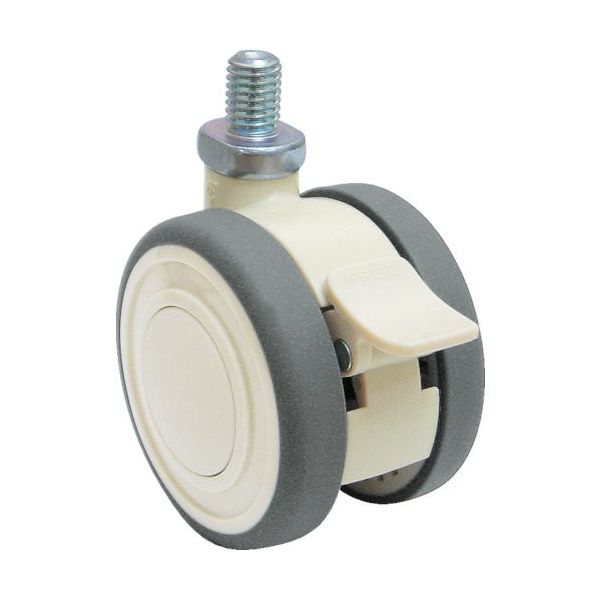 東海キャスター 東海 エラストマー車輪 60径 TEC60JN12SP1.25L-14 1個 119-3922（直送品）