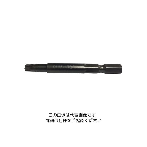 近江 六角6.35 溝13差込 へクスウェーブビット T27 全長65 段付φ6x15 V21T-T27-65-6 817-9093（直送品）