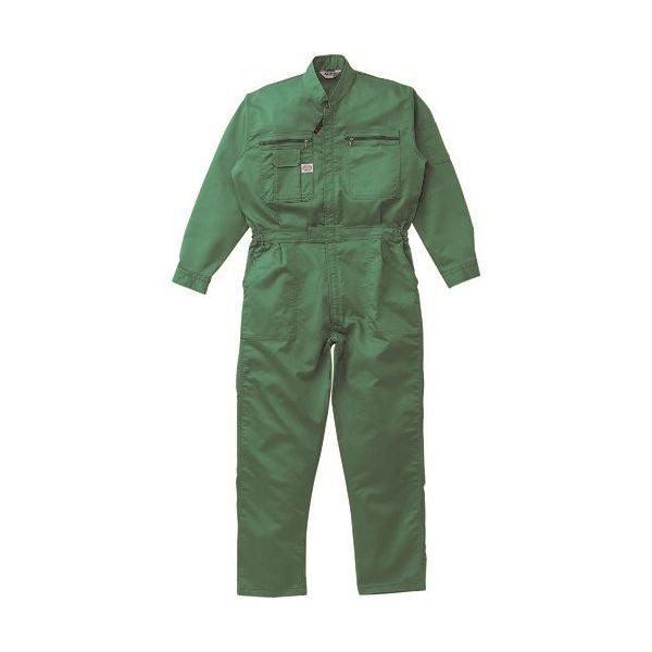 山田辰 AUTOーBI つなぎ服1250ー010グリーンー5L 1250-010-5L 1着 136-8728（直送品）