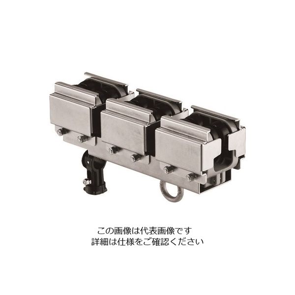 未来工業 未来 3連ケーブルカッシャー U-502BN 1個 204-9924（直送品）