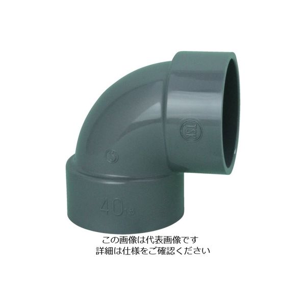 東栄管機 トーエー DV継手90°エルボ 40 DVDL40 1個 825-2803（直送品）