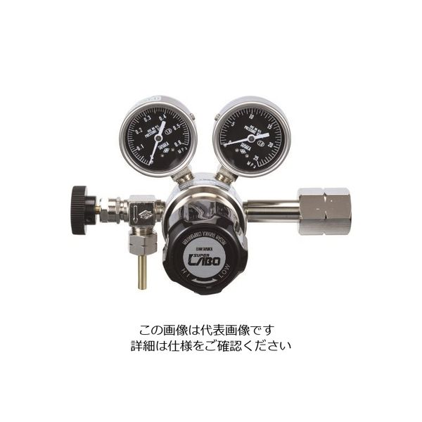 日酸TANAKA 分析・研究向け圧力調整器 SーLABOII 入口高圧用、ボンベ用LAB1ー1625V QAN96005 1台（直送品）