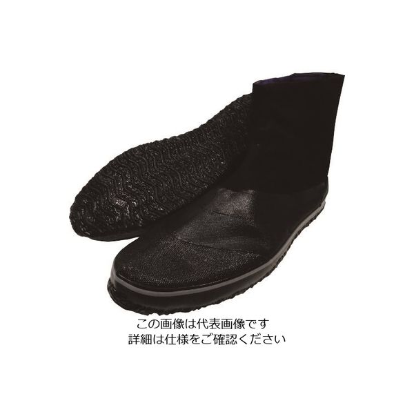 日進ゴム 日進 はたけ足袋 #708 黒 3L 708BK-3L 1足 162-3690（直送品）