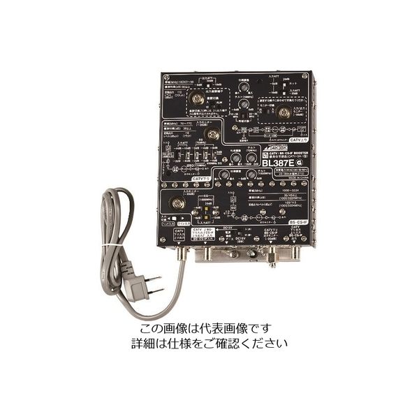 日本アンテナ CS・BS/CATVブースター 38dB型 BL型名CATV・SHー1 BL387E 1個 167-2707（直送品） - アスクル