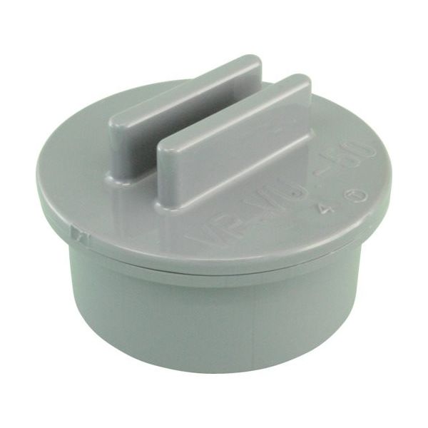 東栄管機 トーエー DV継手 掃除口 VCO ツマミ式 200 VCO200 1個 825-3026（直送品）