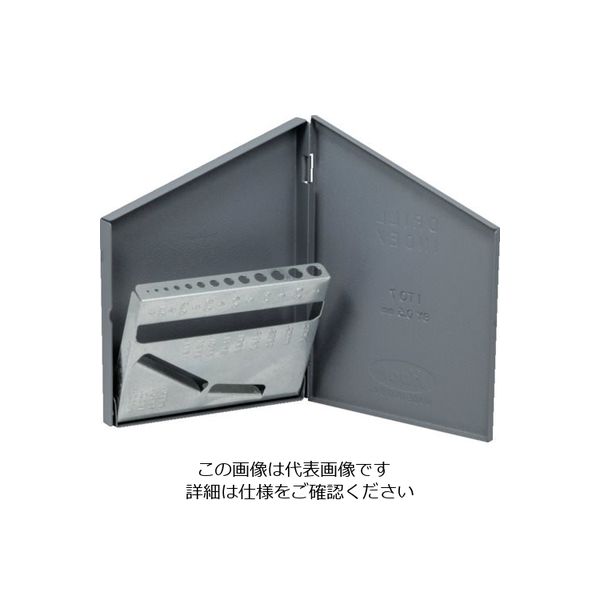 ボンダス・ジャパン ヒューイット ドリルケース 1.0~7.0mm /(0.5とび)【13本収納】 11050 1個 161-9129（直送品）