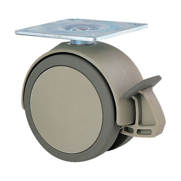 東海キャスター 東海 ベアリング入り エラストマー車輪 100径 NA100KS 1個 132-8281（直送品）