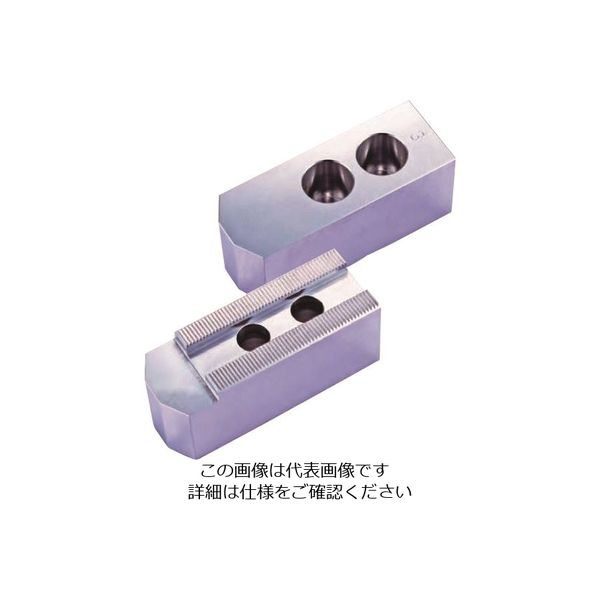 丸一切削工具 THE CUT アルミ生爪(油圧 エアーチャック用)北川製 AL-HO-10S 1セット(3個) 185-5983（直送品）