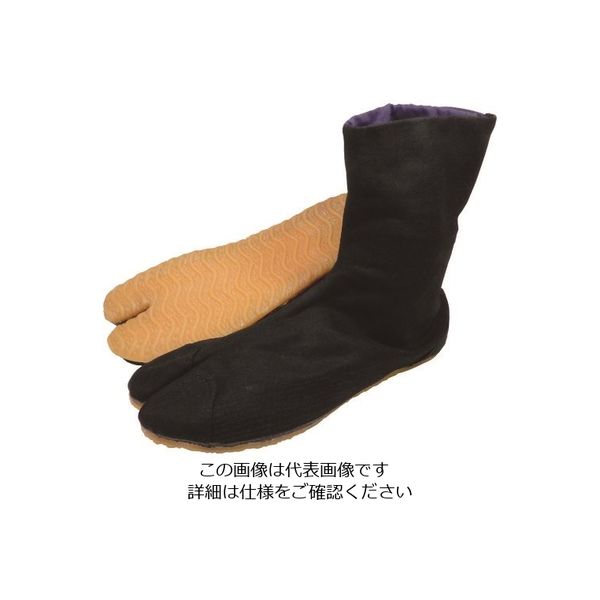 日進ゴム 日進 Cー祭りたび 2型(7枚馳) 黒 24.5cm MATURI27BK-24.5 1足 162-5176（直送品）