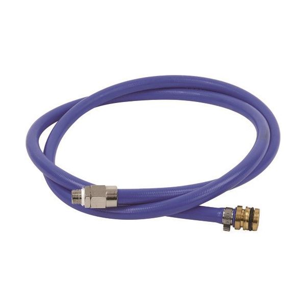 CEJN セイン セーフティーリール用1次側交換ホース ネオングリーン 8×12 1.5M R1/4オネジ付 19-911-5665 1個（直送品）