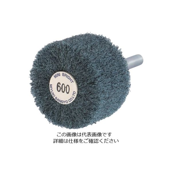 ミユキ産業 ミユキ ブライトミニ 40X25X6 600# BM40252-600 1セット(5個) 828-4498（直送品）