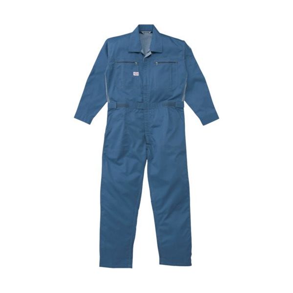 山田辰 AUTOーBI 長袖つなぎ服5900ー101ブルーー4L 5900-101-4L 1着 102-4670（直送品）