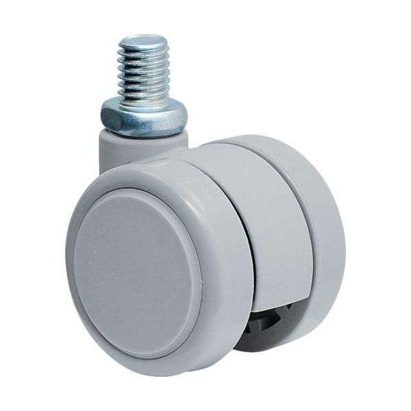 東海キャスター 東海 デザインキャスター ライトグレー40径 TF40N10L-19 1個 132-9875（直送品）