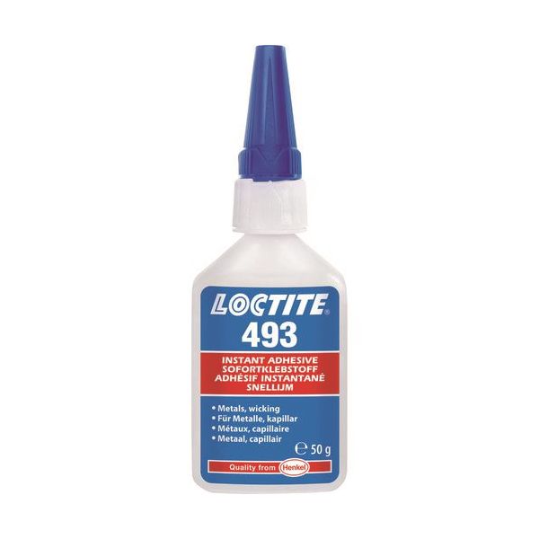 ヘンケルジャパン ロックタイト 瞬間接着剤 493(AP)50g 493AP-50 1セット(10本) 814-8153（直送品）