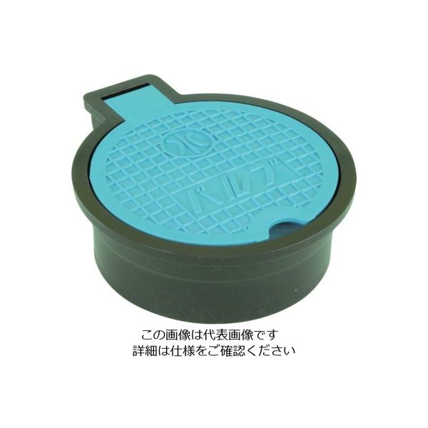 東栄管機 トーエー 樹脂製バルブボックス 200 ブルー TSKTVB-200B 1個 825-2900（直送品）