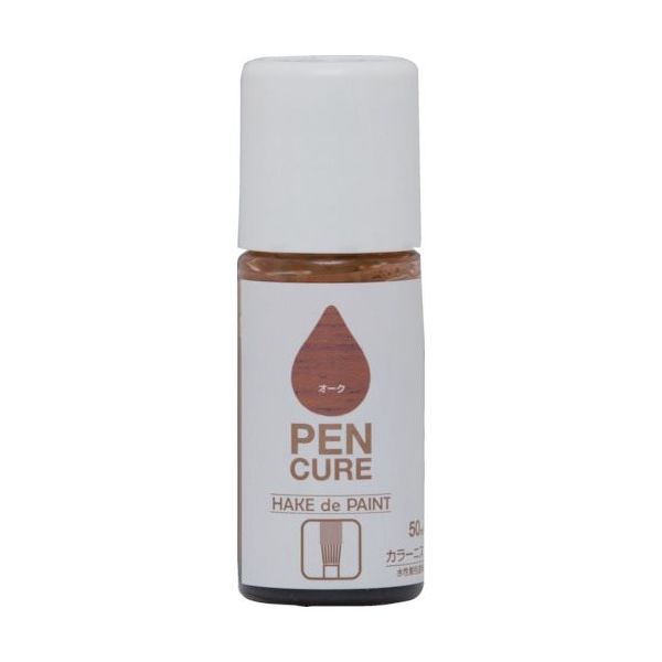 ニッペホームプロダクツ ニッぺ ペンキュア HAKE de PAINT カラーニス 50ml オーク 190K034 1本 128-3790（直送品）