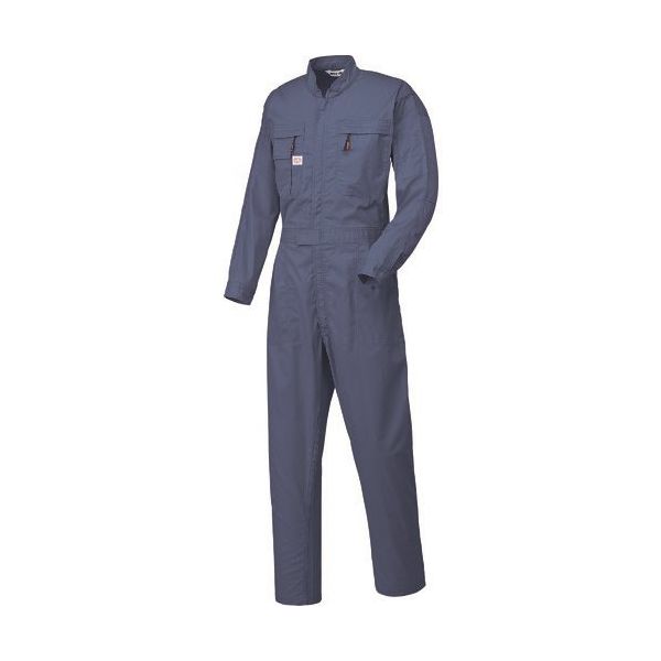 山田辰 AUTOーBI つなぎ服5700ー101ブルーー5L 5700-101-5L 1着 136-9799（直送品）