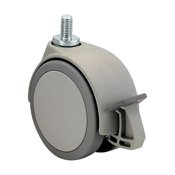 東海キャスター 東海 ベアリング入り エラストマー車輪 100径 NA100N12SL-22 1個 119-3861（直送品）