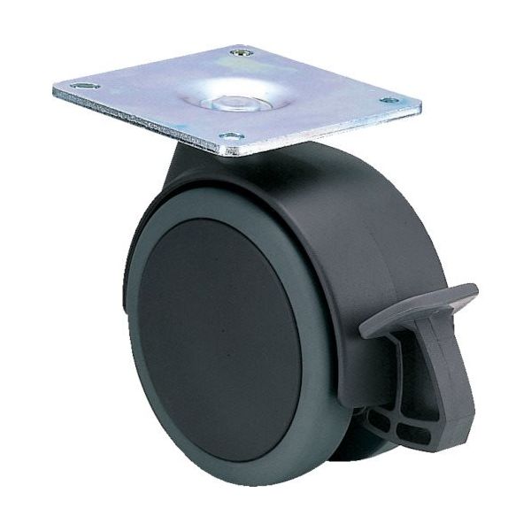 東海キャスター 東海 ベアリング入り エラストマー車輪 100径 NA100S 1個 132-9884（直送品）