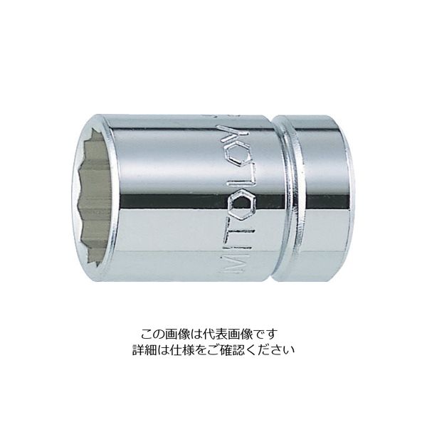 水戸工機 ミトロイ 1/2 スペアソケット (12P) 3/4 (4Mー3/4) 424B 1個 817-4666（直送品）